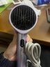 美的（Midea）1.5亿负离子护发电吹风 大功率快干不伤发吹风机 家用护发吹风筒 FD205-极光紫 节日/生日礼物推荐 实拍图