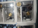 金点原子外装门锁 C级月牙锁芯老式防盗门锁 防盗门C级外装门锁 223 左带 实拍图