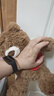 名创优品（MINISO）吉福特熊苹安柿福坐姿公仔毛绒玩偶儿童玩具娃娃抱枕生日礼物女 实拍图