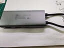 联想（lenovo）Type-c扩展坞USB3.2分线器10Gbps传输hub延长线扩展器HDMI4K60Hz转换器PD100W拓展坞BY06-C2(金属) 实拍图