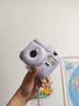 富士（FUJIFILM）instax  mini12 一次成像 立拍立得相机 mini12 鸢尾紫 套餐五（官方标配+水晶壳+肩带+白边相纸20张） 实拍图