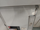 得力45*30cm小白板 纤维实芯金属边框小黑板家用儿童办公室会议教学挂式看板磁性磁力 涂鸦记录手持 实拍图