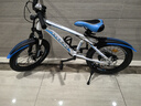 凤凰（Phoenix）儿童自行车山地车男女学生脚踏车6-15岁童车 霸道 白蓝色 18寸 实拍图