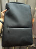 小米（MI）经典商务双肩包简约商务笔记本电脑背包男女学生书包黑色 实拍图