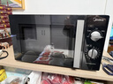 美的（Midea）变频微波炉 双旋便捷操作 五档火力速热 360°转盘加热 20L精巧容量 微碳系列PM20A1 实拍图