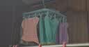 加粗晾晒衣架多夹晒衣服袜子衣架多功能防风夹 方形32夹【蓝色】 实拍图