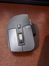 罗技（Logitech）大师系列 MX Master 3S 无线蓝牙鼠标 商务办公静音鼠标 人体工学 石墨黑商用版 实拍图