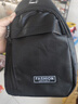 运动跑步包男休闲斜挎包手机包防泼水健身包女单肩包 黑色 实拍图