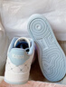卡帕（Kappa）女鞋春季2026新款增高小白鞋子女款休闲运动板鞋女潮鞋 冰山蓝 36 实拍图