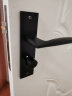 固特（GUTE）门锁室内卧室房门锁美式黑卫生间实木门把手家用静音门锁具磁吸锁 8205-006黑色(需磁吸锁联系客服) 实拍图