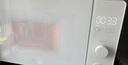 米家小米微波炉家用小型多功能 小尺寸平板式易清洁 大火力均匀加热 机械式旋钮易操作 台式大容量20升 实拍图