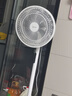 美的（Midea）【飓风节能】七叶柔风立式电风扇/家用轻音落地扇/台式小型风扇/大风力遥控定时摇头风扇 SAH35BSJ 实拍图