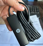惠普（HP）USB3.0拓展坞键鼠U盘插头多口分线器笔记本电脑多合一hub接口2米延长线typec供电扩展转换器 【黑色】线长1.5m 【3.0版本】高速首选 实拍图