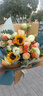 艾斯维娜鲜花速递向日葵混搭花束生日礼物全国同城配送 向日葵香槟韩式花束 实拍图