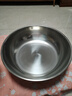 【不锈钢】和面盆厨房烘焙家用火锅盆洗菜打蛋汤锅盆醒面盆料理盆 32cm【热卖款】不锈钢 和面盆 实拍图