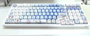RK R98三模机械键盘无线2.4G蓝牙有线客制化Gasket热插拔99键无冲PBT键帽电竞游戏办公空青RGB烟青轴 实拍图