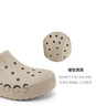 CROCS卡骆驰洞洞鞋贝雅洞洞鞋轻便运动鞋耐磨一脚蹬拖鞋休闲鞋|10126 卵石色-2V3 37 /38(230mm) 实拍图