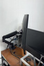 Brateck北弧 显示器支架 机械臂 电脑支架桌面夹式底座 屏幕升降增高架E350ez黑17-32吋 悬空托臂适配卓威 实拍图
