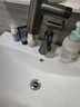 四季沐歌面盆水龙头系列万向360°旋转机械臂枪灰冷热卫生间洗脸盆龙头 实拍图