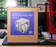 酷冷至尊（CoolerMaster）Hyper612 Pro 银色 CPU风冷散热器 单塔/三代超导6热管/双莫比乌斯风扇/金属拉丝顶盖/多平台扣具 实拍图