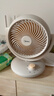 美的（Midea）空气循环扇电风扇台扇 桌面台式办公室宿舍小风扇 小型迷你排气扇空调扇 宿舍卧室床上用轻音节能 【3档循环扇】循环静风 实拍图