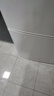 海尔（Haier）「一级能效风冷无霜」165L两门家用小户型冰箱真省电黑金净化灰色HC2-165WGHC2E9S9国家补贴 实拍图