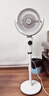 艾美特（AIRMATE）【小暴风PRO】空气循环扇家用大风力摇头电风扇卧室安静轻音小风扇桌面台式节能落地扇电扇 X231 实拍图
