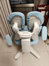护童（Totguard）儿童学习椅可调节升降学生正姿四背坐姿椅 G985_奇思蓝 带脚踏 实拍图