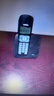 飞利浦（PHILIPS）无绳电话机 无线座机 子母机 办公家用 屏幕白色背光 持久待机 DCTG186（1+1）黑色 实拍图