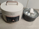 美的（Midea）鸳鸯电压力锅4L家用3-6人双胆高压锅饭煲 全自动智能预约多功能开盖炖煮煲汤电压锅MY-4KK05 实拍图