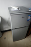 美的（Midea）112L两门小冰箱灰色双温小冰箱迷你家用宿舍租房灵活摆放节能低音深冷速冻 BCD-112CM 实拍图
