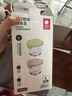 babycare婴儿辅食盒玻璃宝宝辅食保鲜工具便携防漏蒸煮冷冻储存青+粉220ml 实拍图