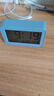 得力（deli）儿童节多功能电子闹钟儿童卧室床头钟学生专用起床神器开学必备蓝 LE102开学必备新年礼物 实拍图