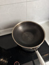 炊大皇炒锅304不锈钢有钛炒菜锅煎锅平底不粘炒锅32cm 可立可视盖不挑灶 实拍图