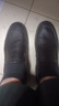奥康（Aokang）皮鞋男商务休闲鞋套脚舒适日常简约驾车休闲皮鞋黑色40码 实拍图