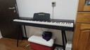 海蒂诗电钢琴便携式88键重锤初学者儿童电子钢琴成人专业电钢考级幼儿 B-101黑色-重锤单踏-钛金腿 实拍图