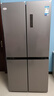 美的（Midea）480升十字门冰箱家用一级能效风冷无霜双变频净味以旧换新BCD-480WSPZM(E)国家补贴 实拍图