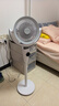 艾美特（AIRMATE）【小暴风PRO】空气循环扇家用大风力摇头电风扇卧室安静轻音小风扇桌面台式节能落地扇电扇 X231 实拍图
