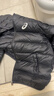 亚瑟士（asics）童装冬季儿童柔软舒适三防轻薄保暖羽绒服【高充绒量】 黑色 清洁度1000-鸭绒 130 充绒量70g 实拍图