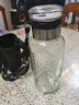 【送杯套】大容量加厚玻璃杯子便携吨吨杯茶水分离带杯套泡茶水杯 透明 1000ml吨吨桶 1只装 实拍图