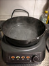 美的（Midea）钛陶电炒锅 电蒸锅 分体式电煮锅不沾多功能一体炒菜专用锅电火锅煎锅 4.3L煎饼锅HCG2818S配蒸笼 实拍图