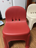 禧天龙家用加厚凳子椅子带靠背幼儿矮凳宝宝椅小板凳换鞋凳创意凳子 故宫红1只装【新款椅凳】 实拍图