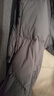 京东京造羽绒服男鸭绒加厚防寒工装面包服防泼水冬季外套短款 灰色 M 实拍图