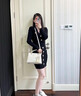 Colin Kolly 科林科莉奢侈包包女包生日礼物送女友老婆2026新款情人节斜挎手提真皮包 （代写贺卡）2301米白-京东空运 520情人节精美礼盒装 实拍图