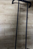 喻品衣架落地衣帽架挂衣架卧室客厅晾衣杆晒衣架可置物加粗MJ53黑100 实拍图