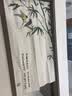 京寻门帘中式门帘隔断帘遮挡帘布帘玄关门帘布艺挂帘免打孔 竹报平安 实拍图