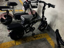普莱德新国标折叠电动自行车 超长续航电动车 铝合金代驾车 锂电池助力男女通用成人电瓶车 代步电单车 豪华版-汽车S级电芯-15A纯电续航约45km 实拍图