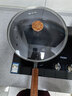炊大皇铁锅家用无涂层不锈炒锅燃气灶专用炒锅炒菜锅平底锅极铁锅32cm 实拍图