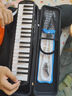 奇美37键专业级马卡龙色学生成人口风琴（马卡龙黑、赠音符贴及吹管） 实拍图