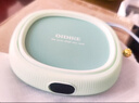 OIDIRE（偶点）加热杯垫恒温杯垫保温杯垫加热杯恒温杯牛奶加热器保温底座茶杯垫养生杯暖暖杯可调温智能 0.35L -绿色至尊款【带水杯+吸管】 实拍图